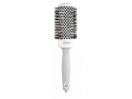 ID2005 Kefa na vlasy Olivia Garden Expert Blowout Shine White & Grey priemer 45 mm
