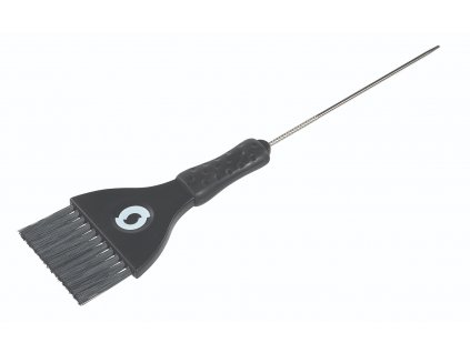 9341005 Štetec na farbenie vlasov šírka 50 mm čierny s kovovou ihlicou