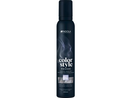 Indola Color Mousse pena na vlasy 200 ml Pearl Grey perlovo šedá