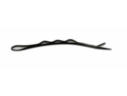 Sponky do vlasov čierne dĺžka 5 cm 50 ks bez guličky