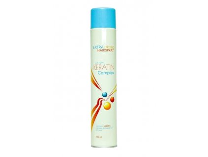 Lak na vlasy s keratínom Total Keratin Complex Extra Strong Hair Spray 750 ml