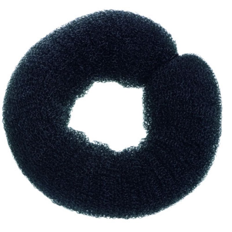 Výplň do vlasov banán (kruh) 23 cm - čierna