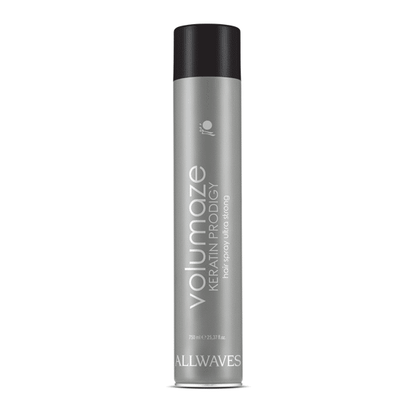 Allwaves ultra silný lak na vlasy pre objem s keratínom - 750 ml