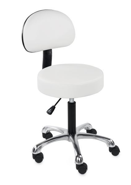 Stolička Sibel - Beauty Comfort - kozmetická - biela
