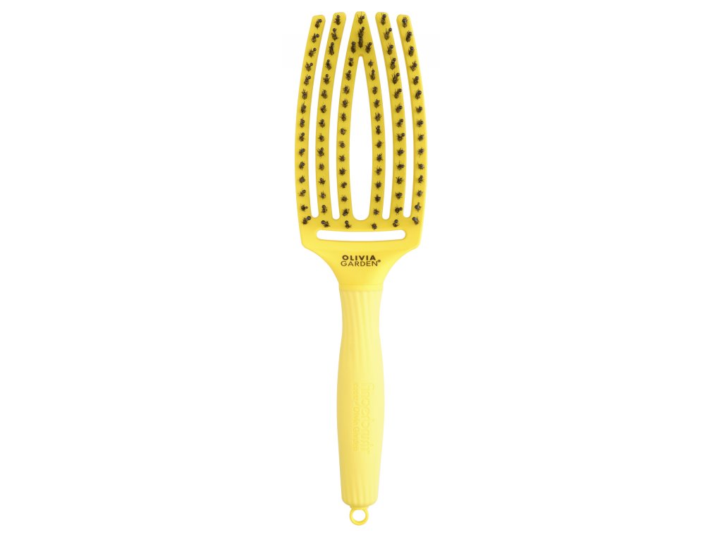 Kefa na vlasy Olivia Garden Fingerbrush Sweet Lemonade