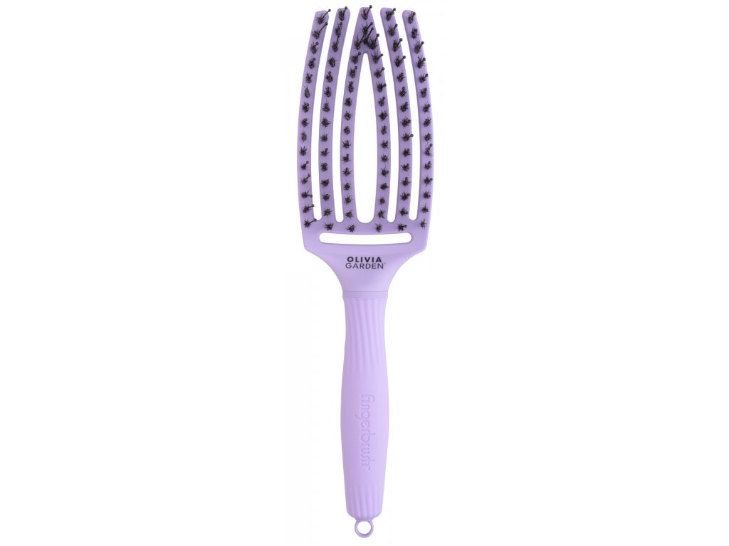 Kefa na vlasy Olivia Garden Fingerbrush Grape Soda