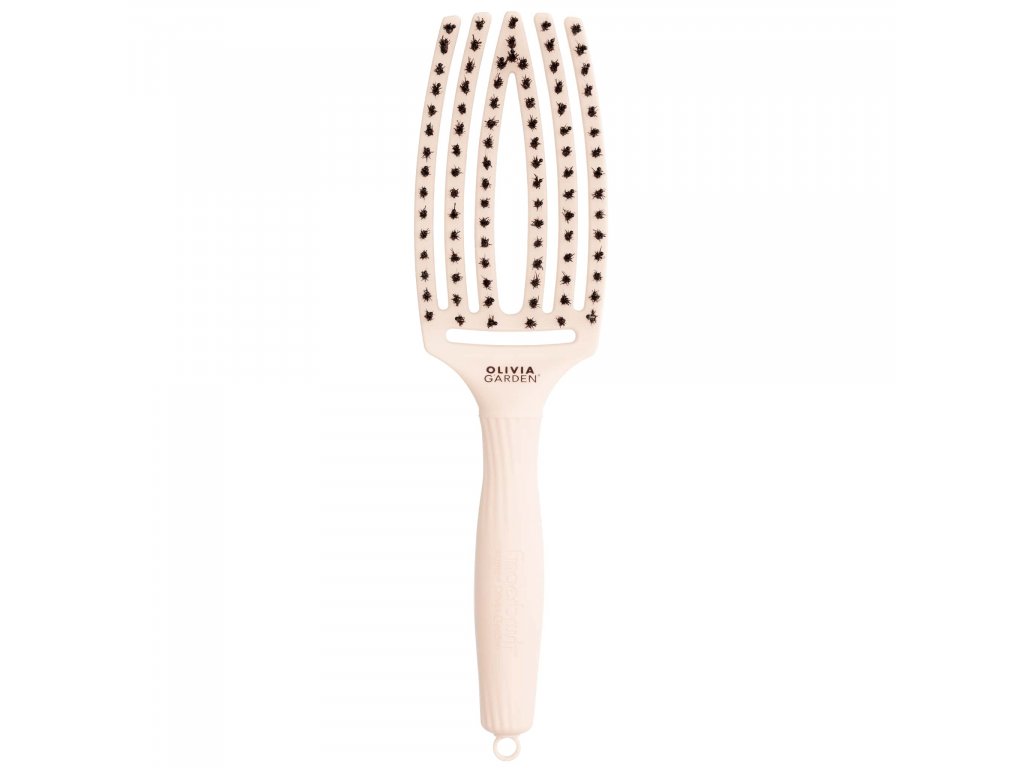 Kefa na vlasy Olivia Garden Fingerbrush Edelweiss