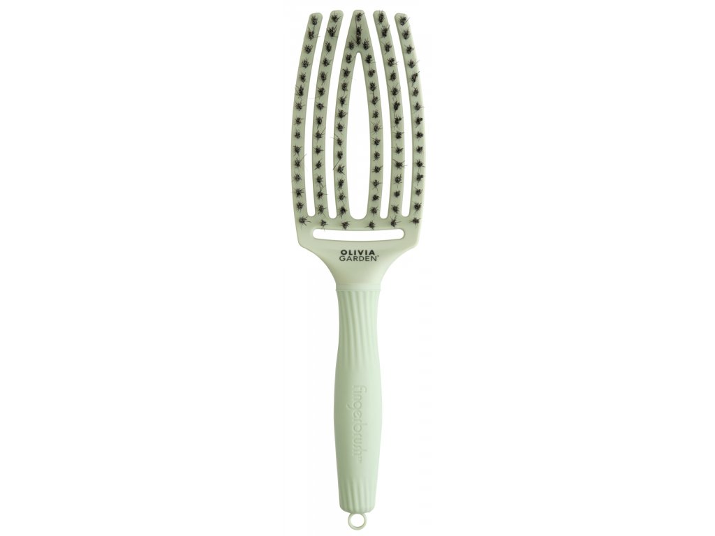 Kefa na vlasy Olivia Garden Fingerbrush Sage