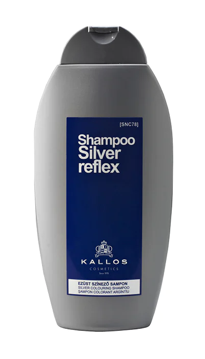 Kallos Silver Reflex Shampoo - strieborne farbiaci šampón na vlasy - 350 ml
