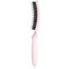 Kefa na vlasy Olivia Garden Fingerbrush Boar & Nylon Pastel Pink Large 2