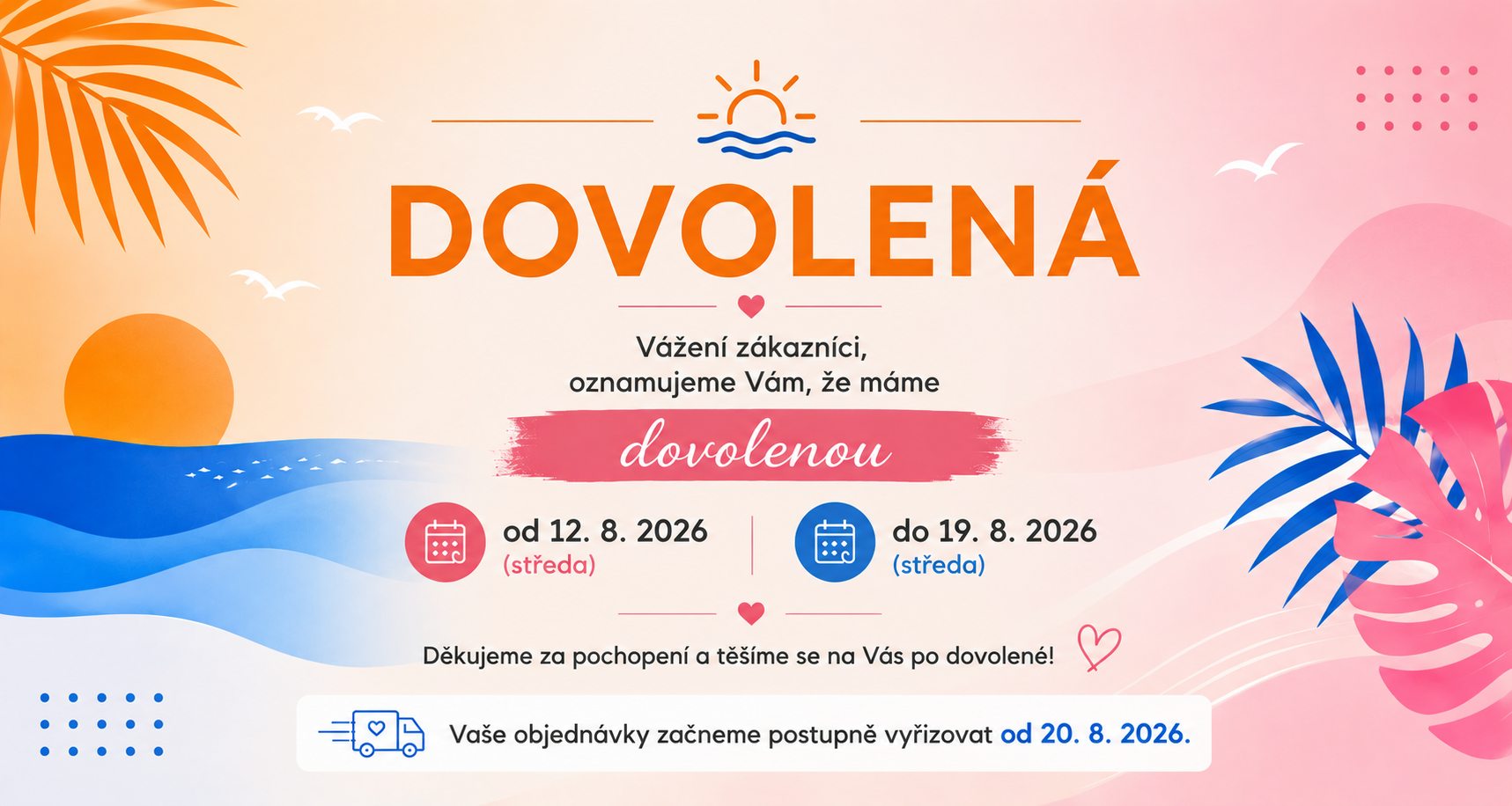 Dovolená 2026