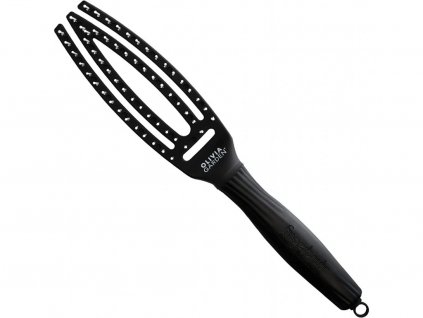 BR FB1PC CS000 Kartáč na vlasy Olivia Garden Fingerbrush Combo Black Small