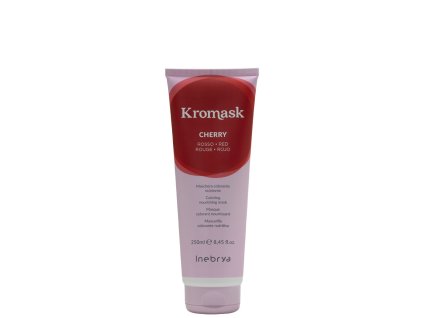 Inebrya Kromask barevná maska Cherry Red třešňová červená 250 ml