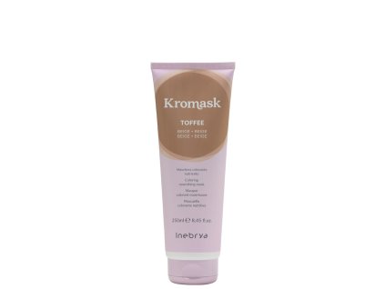 Inebrya Kromask barevná maska Toffee Beige karamelová béžová 250 ml