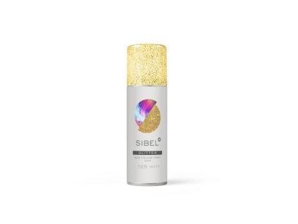 Flitrový sprej na vlasy - 125 ml - GLITTER - zlatý