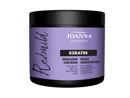 Joanna Professional maska na vlasy 500 g KERATIN Rebuild
