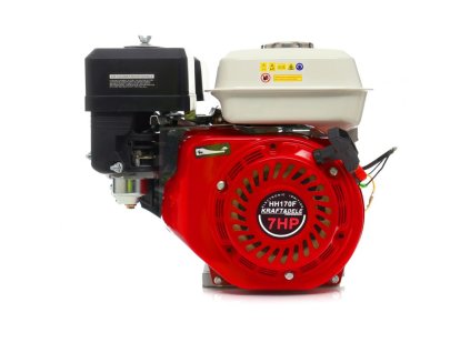 Benzínový motor 6.5HP OHV, hřídel 20mm, Kraft&Dele KD1825 9