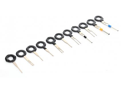 Klíče pro odstraňování pinů vypichováky na konektory, sada 11 ks, Tagred TA1106 3