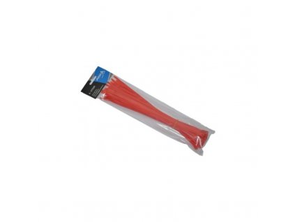 Elektrikářská stahovací páska červená, 50 ks, 5x300 mm, Asta A CT53R