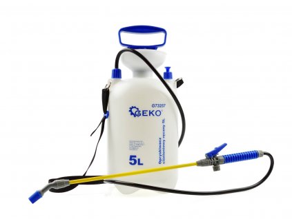 Ruční tlakový zahradní postřikovač 5 l, Geko G73257
