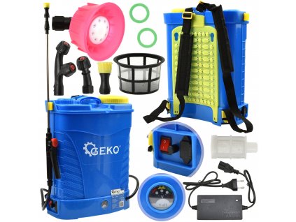 Zahradní postřikovač akumulátorový 16 l, Geko G73252 7