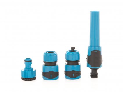 Zavlažovací sada pro postřikovače 1/2", čtyři elementy, TPR LINE, Geko G73042