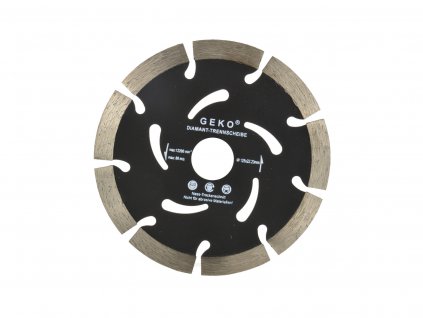Kotouč řezný diamantový segmentový 125x10x22,23mm PROFI, Geko G00287