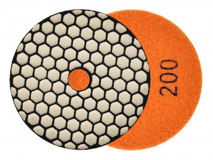 Leštící kotouč pro suché broušení 100mm GR200, Geko G78932