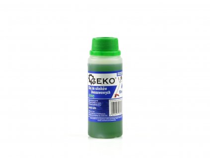 Olej pro dvoutaktní motory zelený, 100ml, Geko G82012