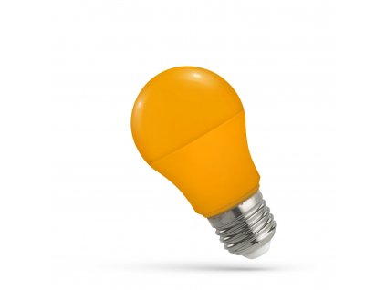 LED žárovka GLS E 27 230V 4,9W oranžová, SPECTRUM WOJ14609