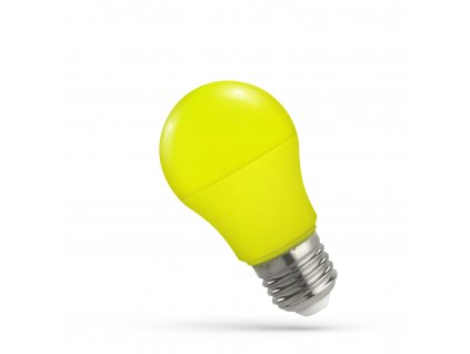 LED žárovka GLS E 27 230V 4,9W žlutá, SPECTRUM WOJ14608