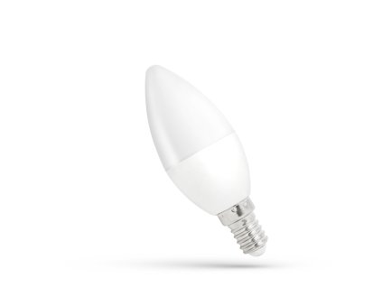 LED žárovka svíce E 14 230V 1W teplá bílá, SPECTRUM WOJ14451