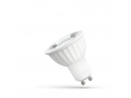 LED žárovka GU10 230V 4W teplá bílá s čočkou, SPECTRUM WOJ14089