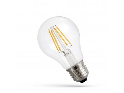 LED žárovka GLS E 27 230V 3,8W COG teplá bílá, SPECTRUM WOJ14639