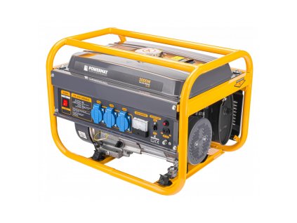 Generátor proudu elektrocentrála AVR 230V 3000W, Powermat PM AGR 3000M2S PM1197 1