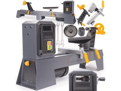 Soustruh na dřevo 600W, Powermat PM TSD 600LCD PM0922