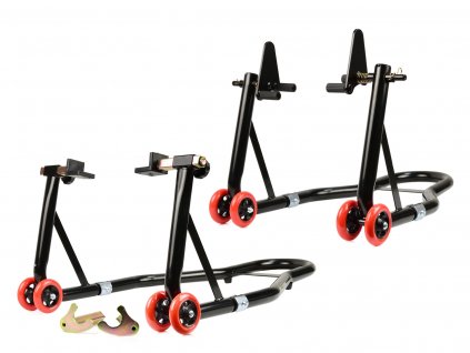 Stojan na motocykl přední / zadní 270kg, sada 2ks, Geko G02167