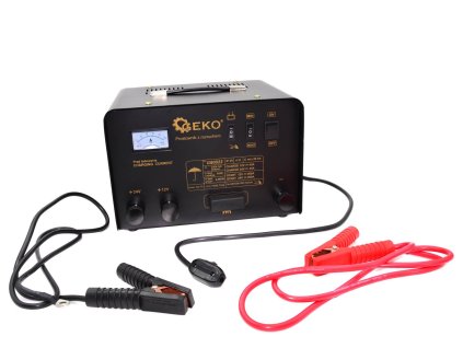 Nabíječka autobaterií 400Ah, 12/24V, 45A, funkce START, s dálkovým ovládačem, Geko G80022