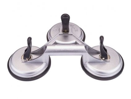 Přísavka na sklo a obklady hliníková 3 x 120 mm, nosnost 150 kg, Kraft&Dele KD10194