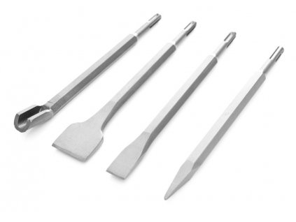 Sekáče SDS Plus, sada 4ks, 250mm, Kraft&Dele KD10208