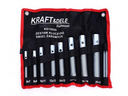 Sada klíčů na žhavící svíčky 10ks, Kraft&Dele KD10820