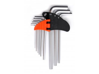 Sada imbusových klíčů HEX, 9ks, Kraft&Dele KD11932