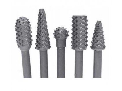 Stopkové frézy do kovu a dřeva, sada 5 ks, Kraft&Dele KD11216