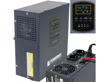 Záložní zdroj 800W UPS PM UPS 1000MW, Powermat PM1222 1