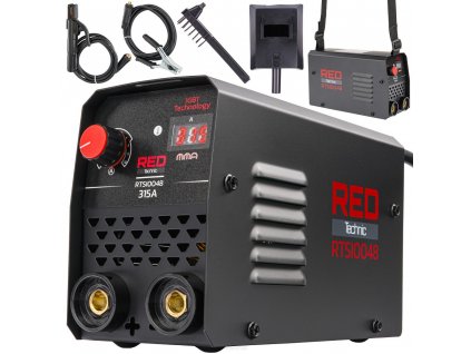 Invertorová svářečka LCD MMA 315A IGBT, RED TECHNIC RTSI0048 1