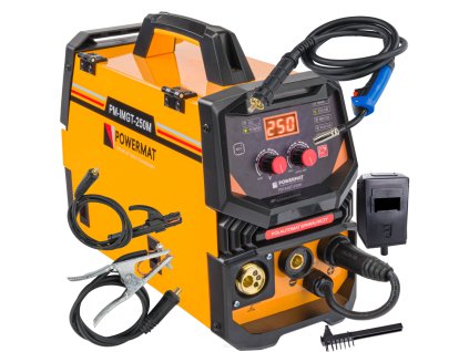 Svářečka Migomat MIG MMA TIG Lift 250A FLUX PM IMGT 250M, Powermat PM1187 1