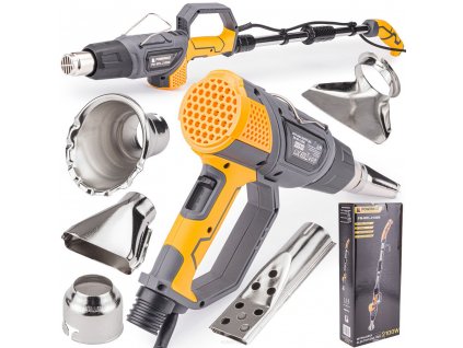 Horkovzdušná pistole 3v1 2000W + trysky PM WPL 2100M, Powermat PM0913 1