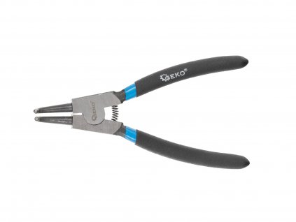 Kleště na segerovy pojistky vnější zahnuté 160mm, Geko G01695
