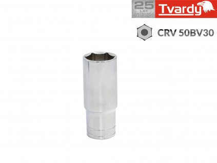 Nástrčná hlavice prodloužená 6hran 14mm 1/4" TVARDY, Geko T00141-14