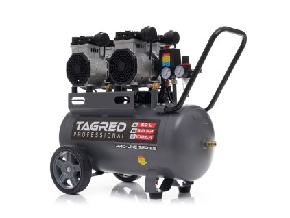 Bezolejový kompresor 10 BAR 50L R4, Tagred TA3385 1
